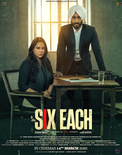 Download Six Each 2025 Punjabi Movie WEB-DL – Filmyzilla, VegaMovies, 9xMovies, 7StarHd